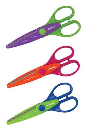 TIJERAS FORMAS COLORINO