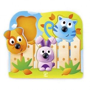 PUZZLE ENCAJABLE ANIMALES NARIZ GRANDE HAPE