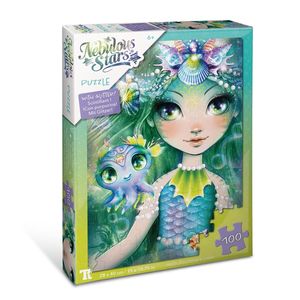 PUZZLE 100 PIEZAS GLITTER MARINIA & OCTAVIA NEBULOUS STARS