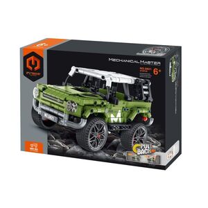 JUEGO MECHANICAL MASTER 474 PIEZAS TODOTERRENO 4X4 VERDE