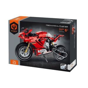 JUEGOS MECHANICAL MASTER 557 PIEZAS MOTOCICLETA ROJA