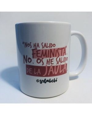 TAZA 33CL NOS HA SALIDO FEMINISTA