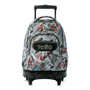 MOCHILA 45CM CARRO RENGLONES RAMEN TOTTO