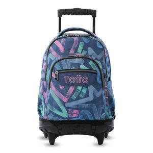 MOCHILA 45CM CARRO RENGLONES ROOMIN TOTTO