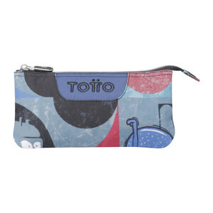 PORTATODO TRIPLE CYBER MONSTRUOS TABLERO TOTTO