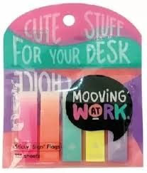 BLISTER 125 BANDERITAS SEÑALIZADORAS TRASLUCIDAS MAW MANIA