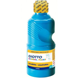 BOTE PINTURA LIQUIDA 250ML AZUL CYAN GIOTTO