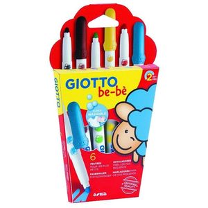 CAJA 6 SUPER ROTULADORES GIOTTO BEBE