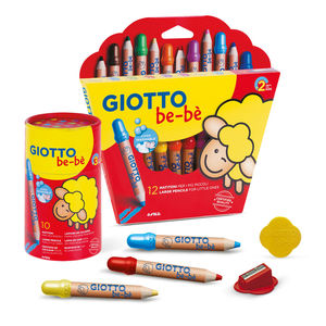 CAJA 12 SUPER LAPICES GIOTTO BEBE