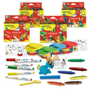 SET MOLDEAR Y COLOR 10 PIEZAS GIOTTO BEBE