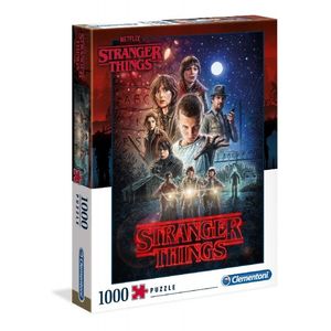 PUZZLE 1000 PIEZAS STRANGER THINGS CLEMENTONI