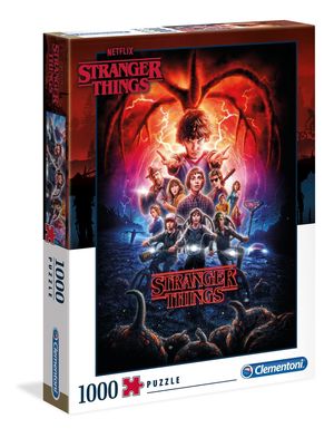 PUZZLE 1000 PIEZAS STRANGER THINGS 2 CLEMENTONI