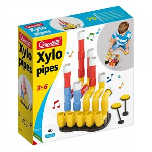 XYLO PIPES XILOFONO JUEGO DE CONSTRUCCION 40 PIEZAS QUERCETTI