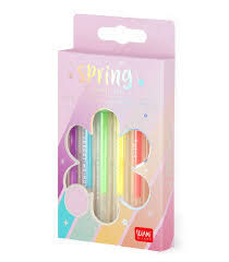 SET DE 6 BOLIGRAFOS DE GEL CON PURPURINA 1MM LEGAMI
