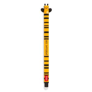 BOLIGRAFO DE GEL BORRABLE 0,7 MM TINTA NEGRA ABEJA LEGAMI