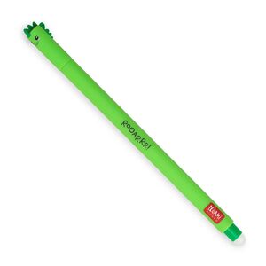 BOLIGRAFO DE GEL BORRABLE 0,7 MM TINTA VERDE DINO LEGAMI