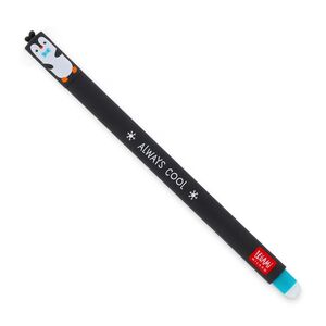 BOLIGRAFO DE GEL BORRABLE 0,7 MM TINTA TURQUESA PINGUINO LEGAMI
