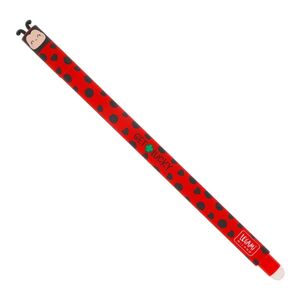 BOLIGRAFO DE GEL BORRABLE 0,7 MM TINTA ROJA MARIQUITA LEGAMI