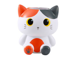 CUBILETE 3D GATO NARANJA ITOTAL