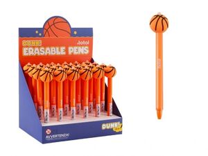 BOLIGRAFO BORRABLE 3D BALON DE BALONCESTO ITOTAL