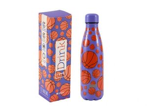 BOTELLA TERMICA BALONCESTO DE 500 ML ITOTAL