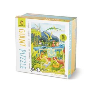 PUZZLE GIGANTE 48 PIEZAS LOS DINOSAURIOS LUDATTICA