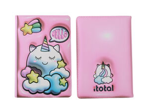CUADERNO UNICORNIO 3D ITOTAL