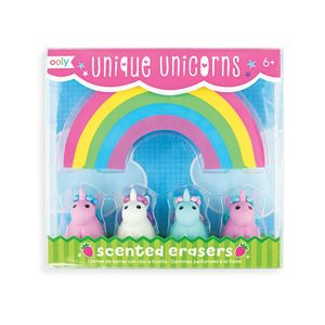 GOMAS DE BORRAR CON AROMA A FRESA Y UNICORNIO OOLY