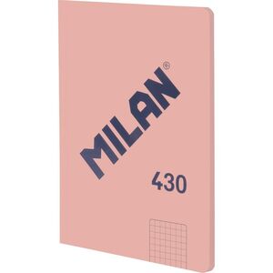 LIBRETA A5 5X5 ENCOLADA 48 HOJAS 95GR COLECCION 430 1918 ROSA MILAN