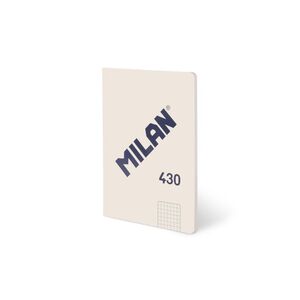 LIBRETA A5 5X5 ENCOLADA 48 HOJAS 95GR COLECCION 430 1918 BEIGE MILAN