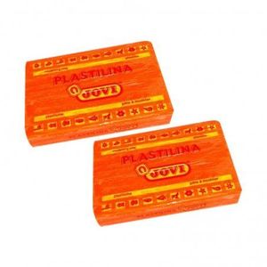 PLASTILINA JOVI 50 GR NARANJA FLUORESCENTE