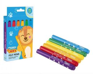 CAJA 6 ROTULADORES MY FIRST PEN JOVI