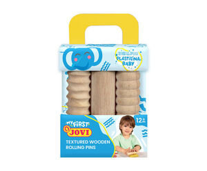 RODILLO MY FIRST PLASTILINA 3 UNIDADES JOVI