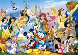 PUZZLE 1000 PIEZAS MUNDO DISNEY EDUCA