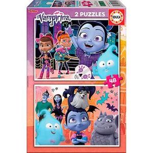 PUZZLE VAMPIRINA 48X2 EDUCA