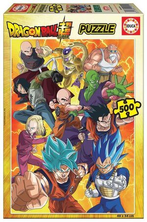 PUZZLE 500 PIEZAS DRAGON BALL SUPER EDUCA
