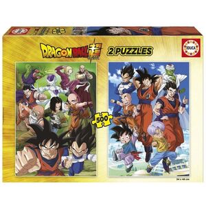PUZZLE 2X500 PIEZAS DRAGON BALL EDUCA