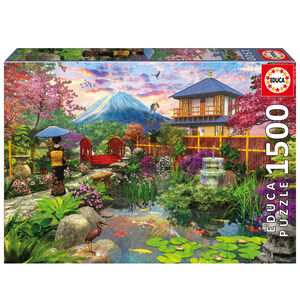 PUZZLE 1500 PIEZAS JARDIN JAPONES EDUCA