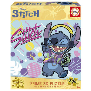 PUZZLE 300 PIEZAS STITCH 3D LENTICULAR EDUCA