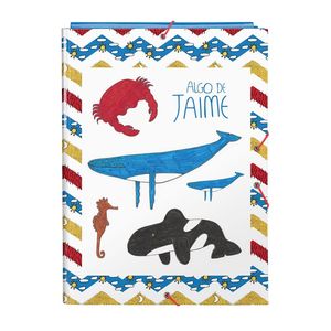 CARPETA FOLIO 3 SOLAPAS ALGO DE JAIME OCEAN SAFTA