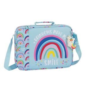 CARTERA EXTRAESCOLARES GLOWLAB RAINBOW UNICORNIO SAFTA