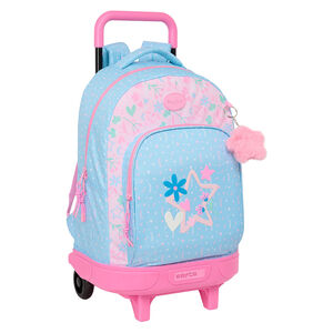 MOCHILA CARRO 45CM COMPACT EXTRAIBLE BLACKFIT8 SMILE SAFTA