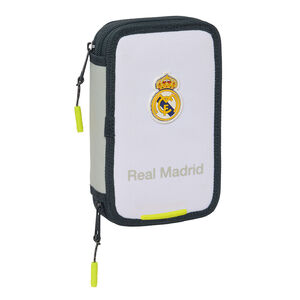 ESTUCHE DOBLE PQÑO 29 PCS REAL MADRID EQUIPACION 2025/2026 SAFTA