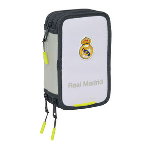 ESTUCHE TRIPLE 37 PCS REAL MADRID EQUIPACION 2025/2026 SAFTA