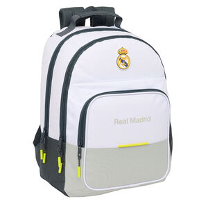 MOCHILA 42CM DOBLE ADAPTABLE A CARRO REAL MADRID EQUIPACION 2025/2026 SAFTA