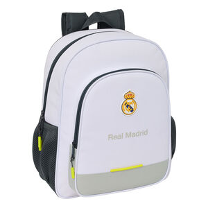 MOCHILA 38CM JUNIOR ADAPTABLE A CARRO REAL MADRID EQUIPACION 2025/2026 SAFTA