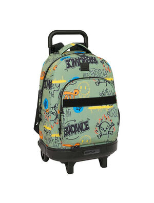 MOCHILA 45CM COMPACT EXTRAIBLE SAFTA GRAFFITI ZONE SAFTA