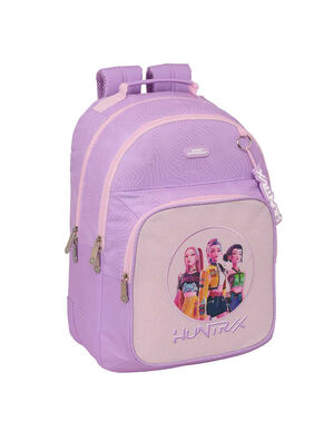 MOCHILA 42CM DOBLE CON CANTONERAS ADAPTABLE A CARRO K-POP DH ICONIC SAFTA