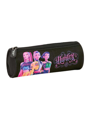 PORTATODO REDONDO K-POP DEMON HUNTERS NEGRA SAFTA