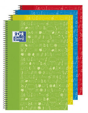 BLOC FOLIO 4X4 CLASSIC ASIGNATURAS WRITE&ERASE 80 HOJAS OXFORD